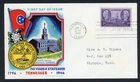 UNITED STATES FLUEGEL COVER LOT #30 1946 TENNESSEE Statehood 150th Ann FDC $$$