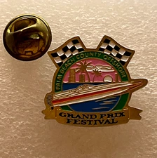 Palm Beach County Offshore Grand Prix Festival Enamel Pin.(32)