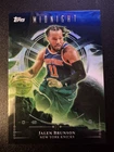 2025-26 Topps Midnight | Jalen Brunson Night Vision Insert SP SSP NV-16