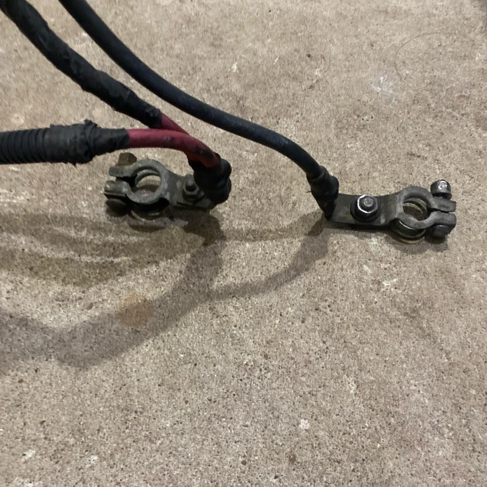 11-14 Chrysler 200 Dodge Avenger OEM Pos / Neg Battery Cable Harness 04795599AJB - Image 2 of 4