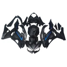 FKA Injection Black Fairing Fit for Kawasaki 2024 2025 NINJA 500 Kit z019