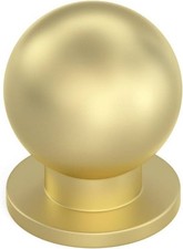 20 Pack Mini Gold Cabinet Knobs 0.71" 18mm Diameter Dresser Drawer Handles...
