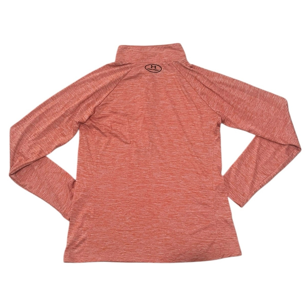 Under Armour Women's  ½ Zip Long-Sleeve Pullover Women's Medium Peach/Plasma thumbnail 6