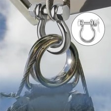 2  Boat Anchor Shackle 316 Stainless Steel For Boat Anchor Chains Rope