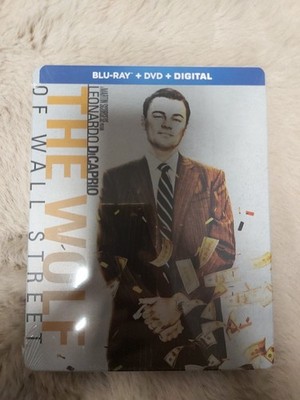 The Wolf of Wall Street / Steelbook  (DVD +Bluray ) NEU EINGESCHWEISST /Englisch