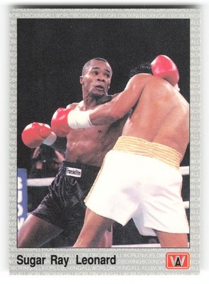 Sugar Ray Leonard - #24 - 1991 All World - Boxing Hall of Fame