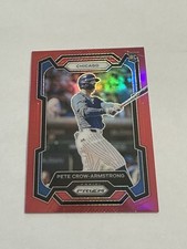 2024 Panini Prizm - Red Prizm - Pete Crow-Armstrong 285/299
