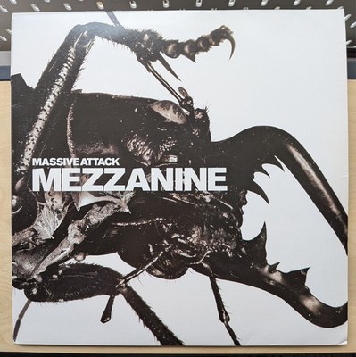Massive Attack - Mezzanine 1998 EU Original 2LP Vinyl WBRLP4 VG/VG+