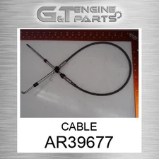AR39677 CABLE fits JOHN DEERE (Surplus Open Box)