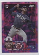 2023 Chrome Update Magenta & Purple Lava Lamp Refractor /299 Hobie Harris 15rt