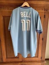 Vintage George Bell AL MVP 1987 Toronto Blue Jays Heavy Authentic Jersey (52)XL