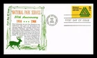 DR JIM STAMPS US COVER NATIONAL PARK SERVICE 50TH ANNIVERSARY FDC KHOL KRAFT