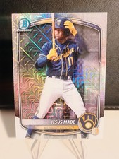 2025 Bowman Draft - Jesús Made #BDC-196 *Mojo Chrome Prospect Refractor