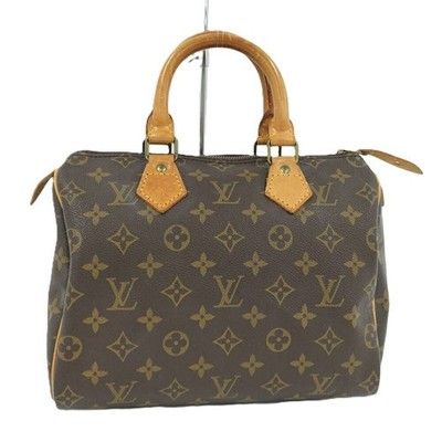 Original LOUIS VUITTON Monogram Speedy 25 Handtasche M41528 gebraucht LV #4