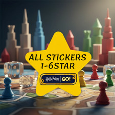 Monopoly-Go Stickers Harry Potter All Available CHEAPEST 1  2  3  4  5   6 FAST