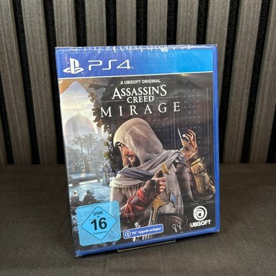Assassins Creed Mirage PS4 PAL Neu Versiegelt CIB Ubisoft
