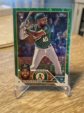 2023 Topps Update Series Dermis Garcia Green Foilboard /499 RC #US11 Athletics
