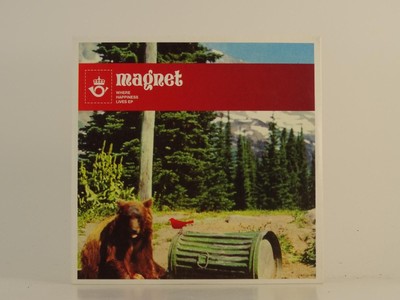 MAGNET WHERE HAPPINESS LIVES (H1) 4 Track Promo CD Single auch Card Sleeve ULTIM