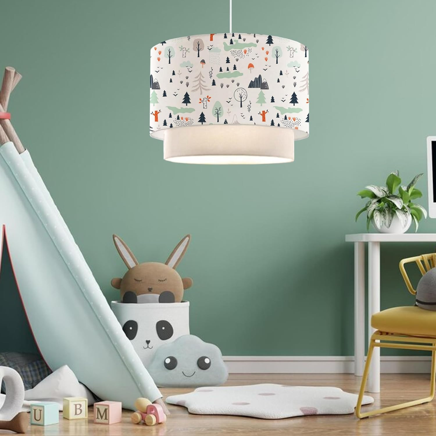 Lampada a Sospensione Cameretta Bimbi: Lampadario per Bambini Design C