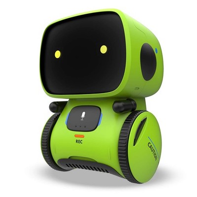 Interaktiver Lernroboter für Kinder, Sprechender Roboter mit Musik, Tanz & LE...