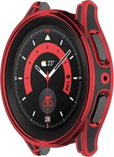 PC Protective Watch Case Cover with Tempered Glass for Samsung Galaxy Watch 5 Pr