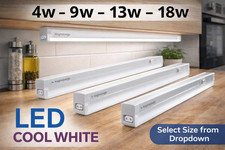 LED Link Under Cabinet Shelf Lighting Kitchen Strip Light Cupboard Unit Counter 