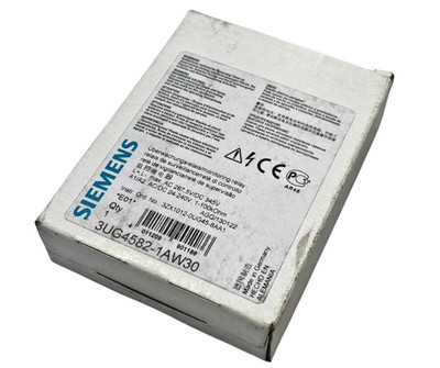Siemens 3UG4582-1AW30 Monitoring Relay AC/DC 24 240V 1 100kΩ