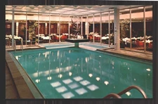 Unposted Northstar Inn Minneapolis MN Pool Vtg Chrome Postcard