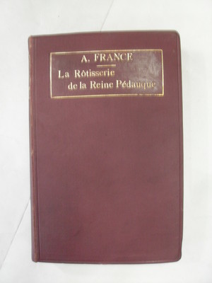 FRANCE - ROTISSERIE DE LA REINE PEDAUQUE - CALMANN -LEVY EDITEURS