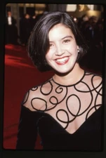 Phoebe Cates 1989 Academy Awards Glamour Gown Original 35mm Transparency 