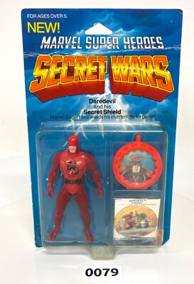 Marvel Comics Secret Wars DAREDEVIL Figure Mattel 1984 MOC