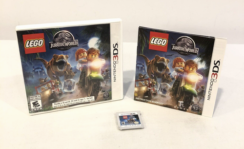 LEGO JURASSIC WORLD NINTENDO 3DS 4 ADVENTURES COMPLETE W/ MANUAL 2015 WB GAMES - 第 1/4 張圖片