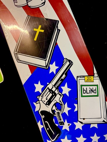 RARE Ronnie Creager American Dream Skateboard Deck 2006 Pro Model In Shrink - Picture 3 of 9