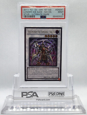 YUGIOH 1ST STOR-EN041 LEGENDARY SIX SAMURAI SHI EN ULTIMATE