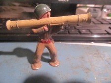 Antique Barclay's Lead Bazooka Man