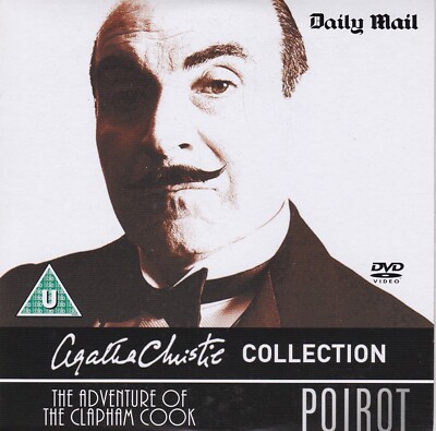 POIROT The Adventure Of The Clapham Cook ( DAILY MAIL Newspaper DVD )
