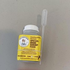 Grow Brine Shrimp Special Brine Shrimp Food in 8 oz. Bottle