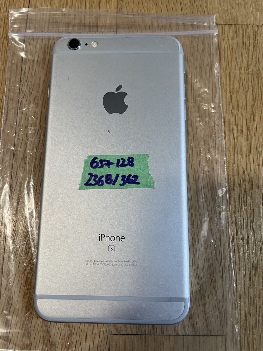 IOS 11.4.1 Apple iPhone 6s Plus UNLOCKED 128GB Silver A1687 A1634 CDMA GSM IOS 11.4.1 Apple iPhone 6s Plus UNLOCKED 128GB Silver A1687 A1634 CDMA GSM