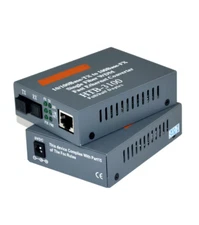 New Optical Fiber Media Converter  Transceiver Single Fiber Converter 1 pair 