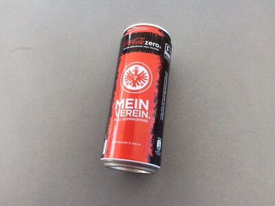 Eintracht Frankfurt Leere Coca Cola Zero Dose