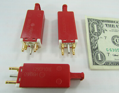Lot 3 Corning Red 5-Pin Hybrid FT Signal Circuit Protectors 303M-09H3GH Telecom