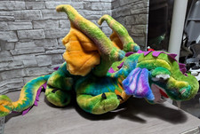 Large 43" Melissa  Doug Winged Dragon Plush Rainbow Giant Jumbo Wired Figure