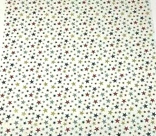 Petticoats Pinstripes Stars Gold Foil Blue Red MVP Echo Park 12 x 12 Cardstock