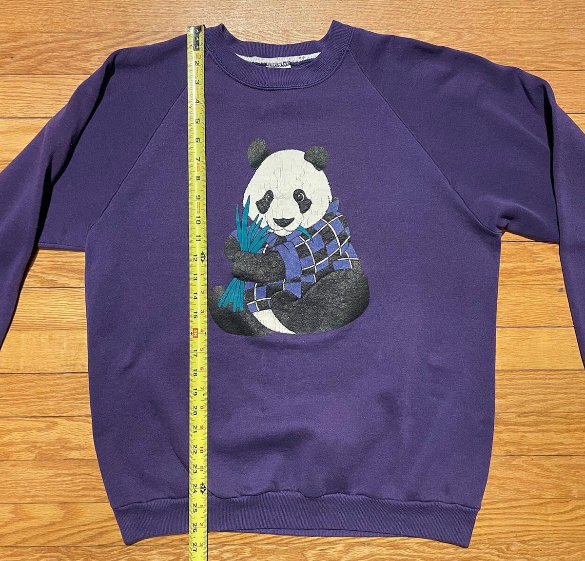 Vtg 90s Gopher Sport Panda Hip-Hop Grunge Crewneck Sweatshirt Size