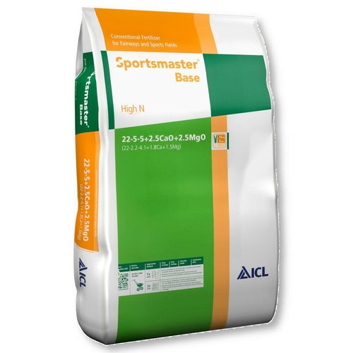 ICL Sportsmaster Base Rasendünger 25 kg Stickstoffdünger Schnellwirkung