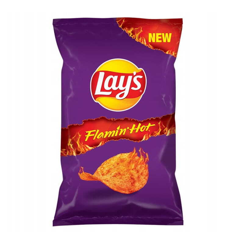 LAYS LAY'S - FLAMIN' HOT FLAVOUR - 70G - POTATO CHIPS CRISPS - VERY SPICY  HOT | eBay