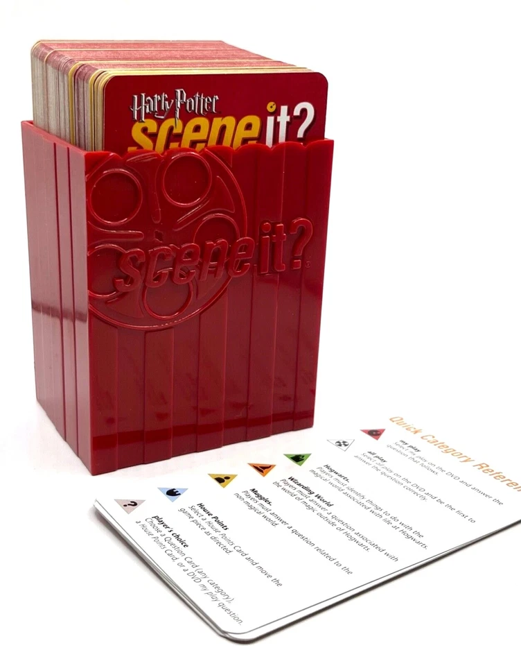 Harry Potter Scene It DVD Trivia Game Replacement Parts Pawns Cards Die You Pick - Image 2 of 4