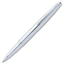 Cross Atx Rollerball Pen Pure Chrome New In Box 885-2