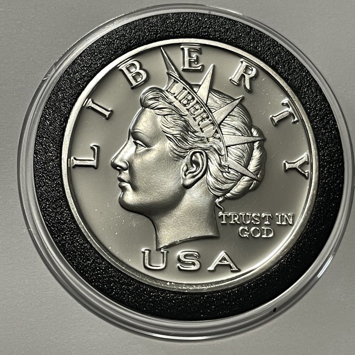 2000 NORFED Liberty Proof Collector Coin 1 Troy Oz .999 Fine