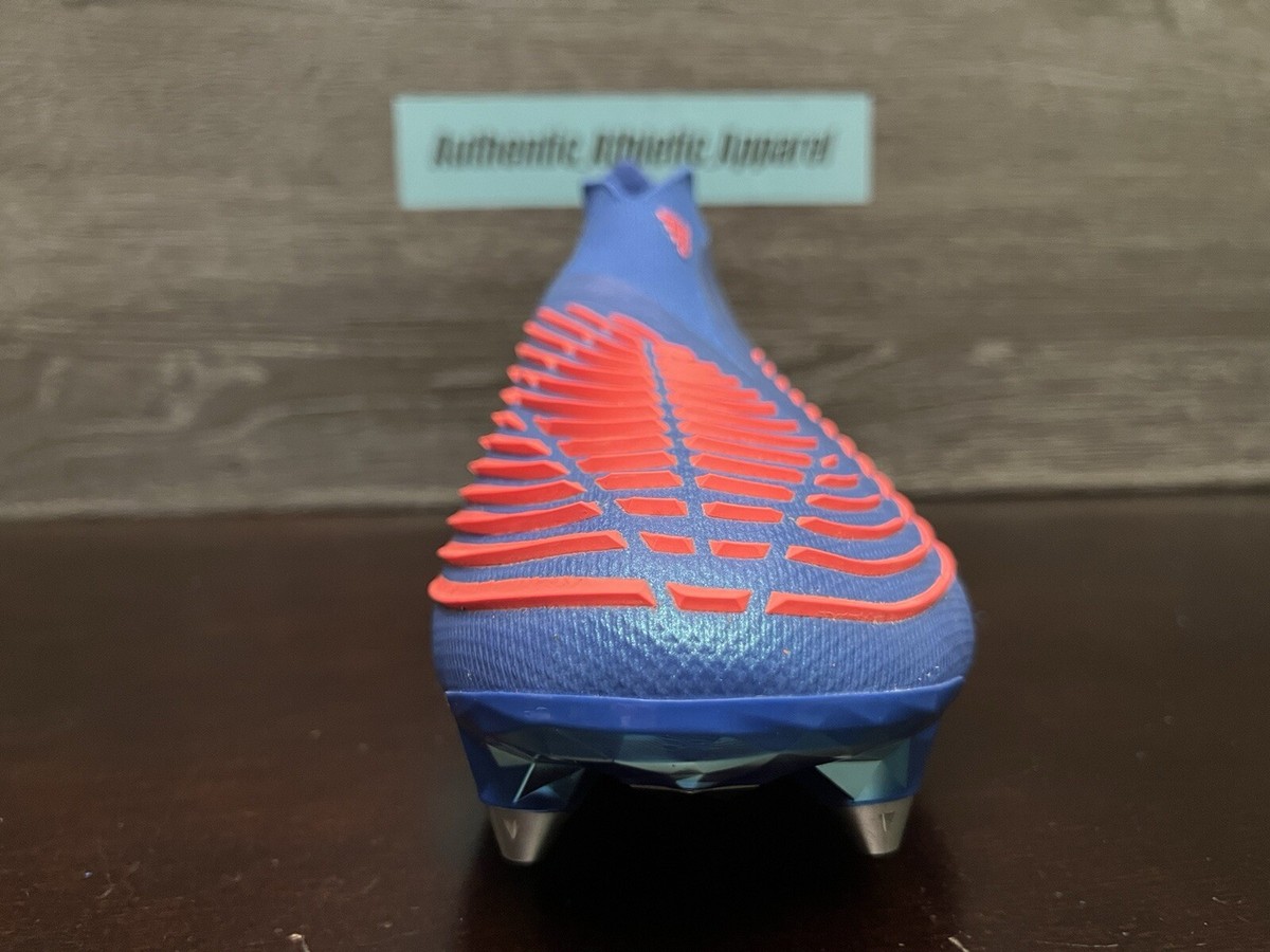 Adidas Predator Edge+ SG Soccer Cleats Blue Orange Men